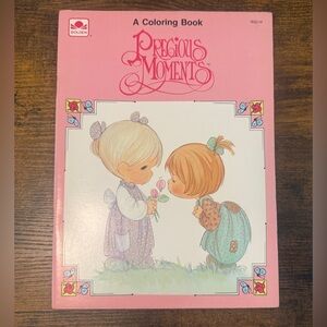 Vintage Precious Moments Coloring Book